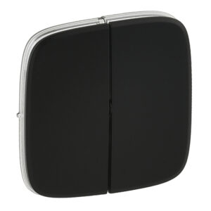 Valena Allure Wippe Serien- und Doppelwechselschalter Farbe: Schwarz Legrand 755028