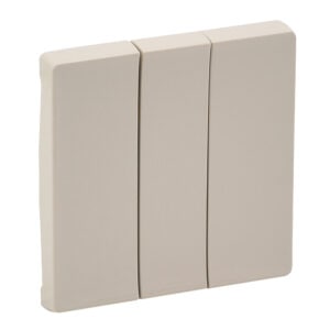 Valena Life Wippe 3-fach Schalter Farbe: Mandelweiß Legrand 755031
