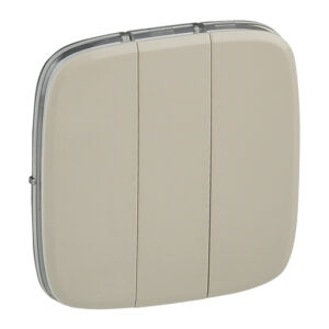 Valena Allure Wippe 3-fach Schalter Farbe: Mandelweiß Legrand 755036