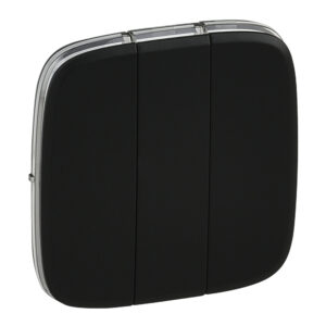 Valena Allure Wippe 3-fach Schalter Farbe: Schwarz Legrand 755038