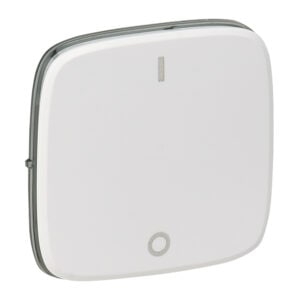 Valena Allure Wippe aus Thermoplast für Ausschalter 2-polig. Farbe: Ultraweiß Legrand 755125