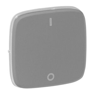 Valena Allure Wippe aus Thermoplast für Ausschalter 2-polig. Farbe: Aluminium Legrand 755127