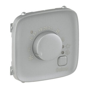 Valena Allure elektronisches Raumthermostat  Farbe: Aluminium Legrand 755317
