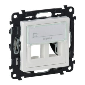 Valena Life Keystone-Adapter, 2-fach. Farbe: Ultraweiß Legrand 755390