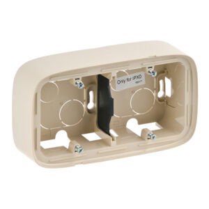 Valena Allure Aufputz-Gehäuse 2-fach Farbe: Mandelweiß Legrand 755562