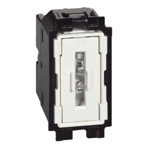 LivingNow Schließertaster mit Schraubklemmen in 1-moduliger Ausführung Bticino K4005