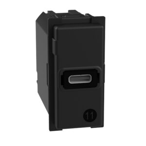 LivingNow USB-Ladesteckdose 1-modulig mit 1x USB-C Bticino K4192C