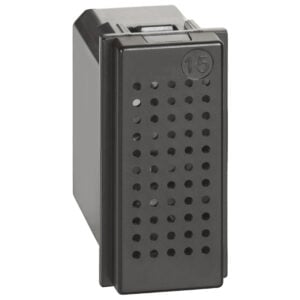 LivingNow 1-moduliger Summer 12V AC mit Lautstärke 80 dB Bticino K4356V12