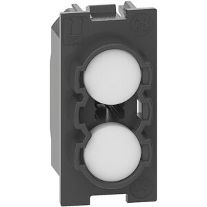 LivingNow 1-moduliges Lichtsignal für 2 LED-Aggregate (nicht im Lieferumfang) Bticino K4371