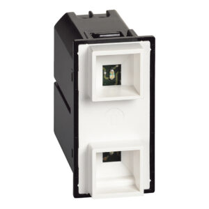 LivingNow 1-moduliges Lichtsignal "Nicht stören/Zimmer reinigen" inkl. LEDs Bticino K4373