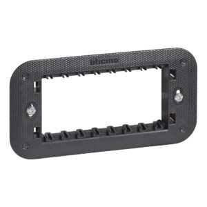 LivingNow 4-moduliger Tragring für den Einbau von 1- und 2-moduligen Einsätzen Bticino K4704
