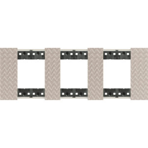 LivingNow Abdeckrahmen 3x2-modulig in der Farbausführung Optic Bticino KA4802M3MM
