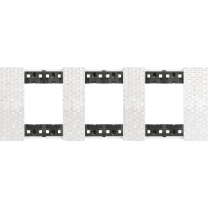 LivingNow Abdeckrahmen 3x2-modulig in der Farbausführung Pixel Bticino KA4802M3MW