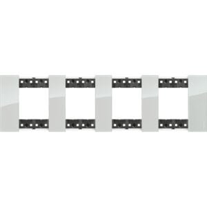 LivingNow Abdeckrahmen 4x2-modulig in der Farbausführung Sky Bticino KA4802M4DA