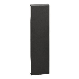 LivingNow 1-modulige Abdeckung für Blindmodul in der Farbausführung Black Bticino KG00
