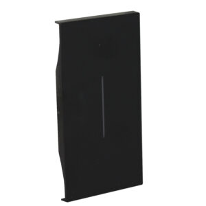 LivingNow 2-mod. Tastenabdeckung für MyHome ohne Symbol in der Farbe Black Bticino KG01MH2