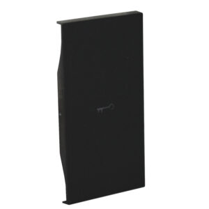 LivingNow 2-modulige Tastenabdeckung My Home mit Symbol "Schlüssel"; Farbe Black Bticino KG01MH2F