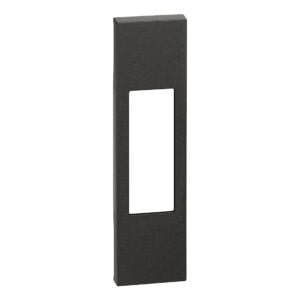 LivingNow 1-modulige Abdeckung für 1-modulige Funktionen in der Farbe Black Bticino KG02