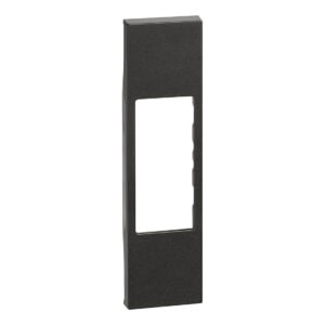 LivingNow Abdeckung für RJ11- und RJ45-Datendosen in der Farbausführung Black Bticino KG07