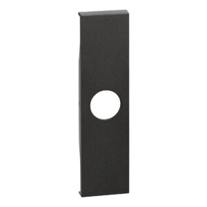 LivingNow 1-modulige Abdeckung für TV-Dose in der Farbausführung Black Bticino KG08
