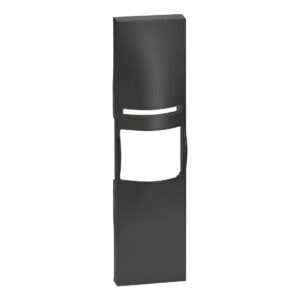 LivingNow Abdeckung für 1-moduligen Bewegungsmelder in der Farbausführung Black Bticino KG16