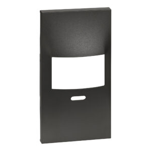 LivingNow Abdeckung mit Tasten für Bewegungsmelder in der Farbausführung Black Bticino KG17SL