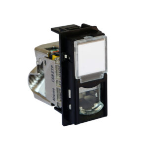 LivingNow 1-modulige Datendose Kategorie 6A geschirmt in der Farbe Black Bticino KG4279C6AS