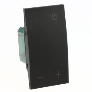 LivingNow Elektronisches MyHome-Thermostat mit Display in der Farbe Black Bticino KG4691