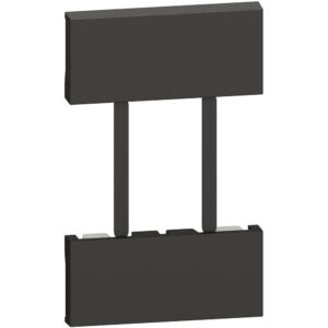 LivingNow Abdeckung für das Unterputz-Gateway with Netatmo in der Farbe BLACK Bticino KG51