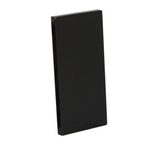 LivingNow Abdeckung für Full-Touch Blindmodul in der Farbausführung Black Bticino KG8100