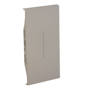 LivingNow 2-mod. Tastenabdeckung für MyHome ohne Symbol in der Farbe Sand Bticino KM01MH2
