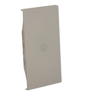 LivingNow 2-mod. Tastenabdeckung für MyHome mit Symbol "Tag"; Farbe Sand Bticino KM01MH2A