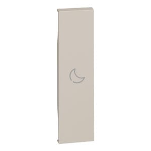 LivingNow 1-mod. Tastenabdeckung für MyHome mit Symbol "Nacht"; Farbe Sand Bticino KM01MHBED
