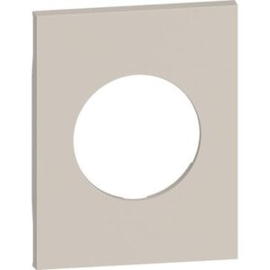 LivingNow 3-modulige Abdeckung für Schutzkontakt-Steckdose in der Farbe Sand Bticino KM04M3