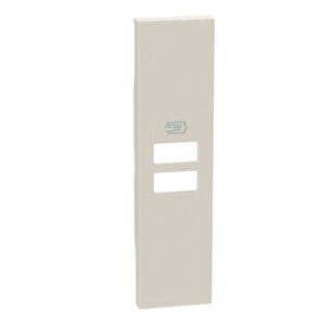 LivingNow Abdeckung 1-modulig für USB-Ladesteckdose; 2 USB-Buchsen; Farbe Sand Bticino KM13C