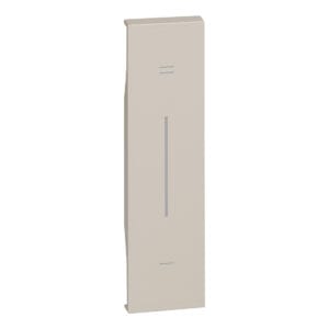 LivingNow 1-modulige Tastenabdeckung My Home mit Symbol "+/-"; Farbe Sand Bticino KM19MH
