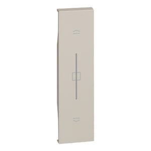 LivingNow 1-modulige Taste für Rollladenschalter with Netatmo in der Farbe Sand Bticino KM32