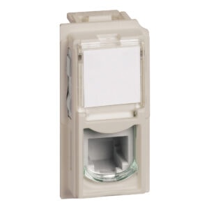 LivingNow 1-modulige Telefondose RJ11 in der Farbausführung Sand Bticino KM4258RJ11