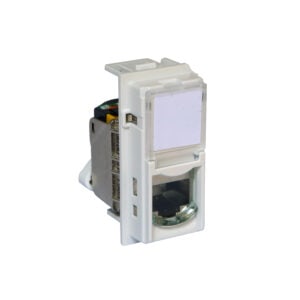 LivingNow 1-modulige Datendose Kategorie 6 ungeschirmt in der Farbe Sand Bticino KM4279C6A