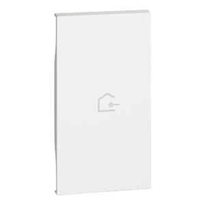 LivingNow 2-mod. Tastenabd. My Home mit Symbol "Nachhause kommen"; Farbe White Bticino KW01MH2BACK