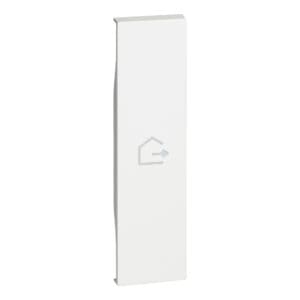 LivingNow 1-mod. Tastenabd. My Home mit Symbol "Haus verlassen"; Farbe White Bticino KW01MHGEN