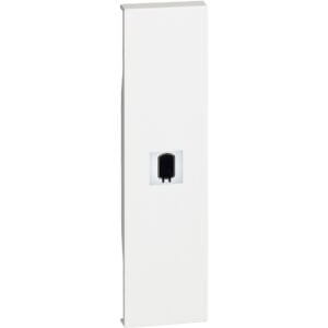 LivingNow 1-modulige Tastenabdeckung mit Symbol "Boiler" in der Farbe White Bticino KW01SN
