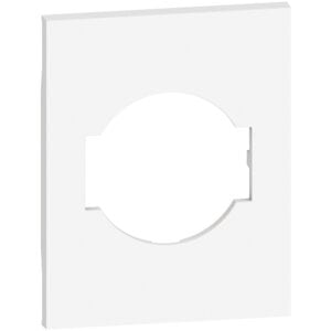 LivingNow 3-modulige Abd. für Steckdose Schuko/Italienische Norm; Farbe White Bticino KW03M3