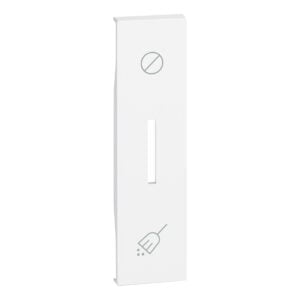 LivingNow 1-mod. Tastenabd. Schalter "Nicht stören/Zimmer reinigen"; Farbe White Bticino KW06H