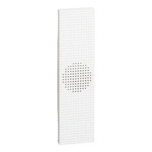 LivingNow 1-modulige Abdeckung für Klingel und Summer in der Farbe White Bticino KW15