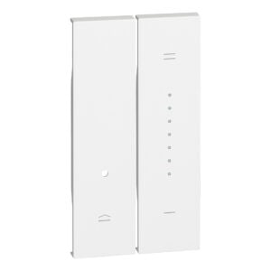 LivingNow Abdeckung für Tastdimmer in der Farbausführung White Bticino KW19