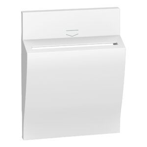LivingNow 3-modulige Abdeckung für Hotel-Card-Schalter in der Farbe White Bticino KW22