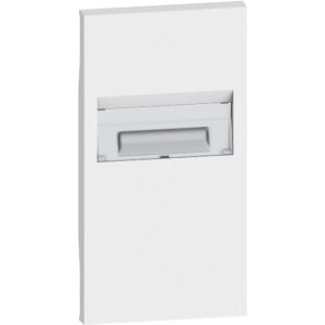 LivingNow 2-modulige Abdeckung für Stufenbeleuchtung in der Farbausführung White Bticino KW71