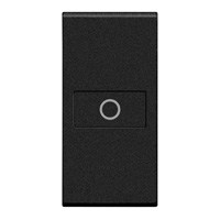 Axial-Wippe Licht 1-Modulig Anthrazit Bticino L4916A