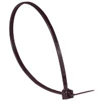 Kabelbinder Colring, schwarz, innenverzahnt, 3,5 x 280 mm (BxL), UV-beständig Legrand 032019